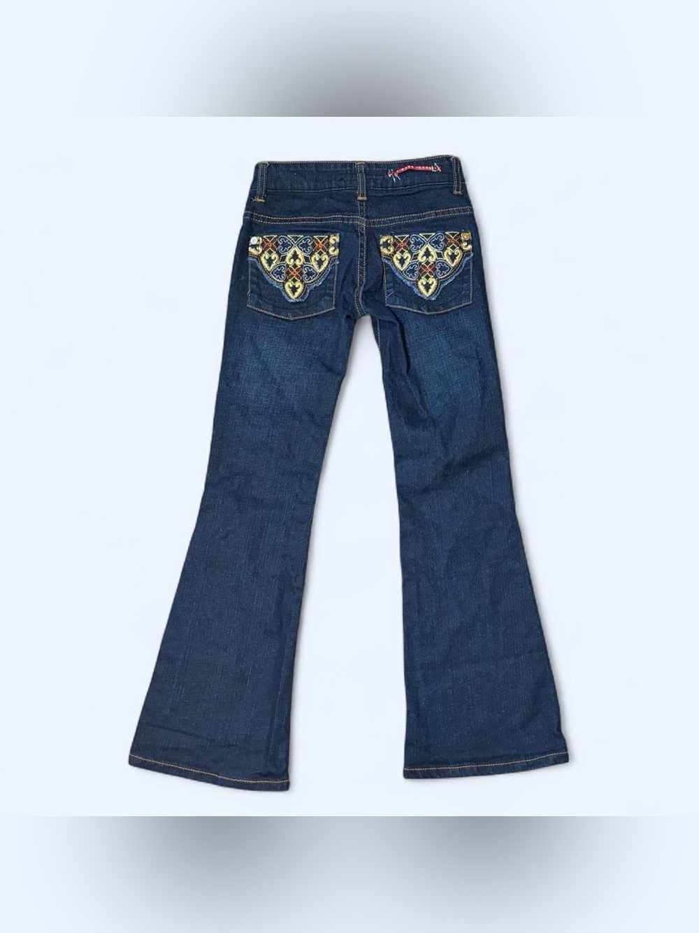 Y2K Floral Flare Girls Jeans by Vigoss!